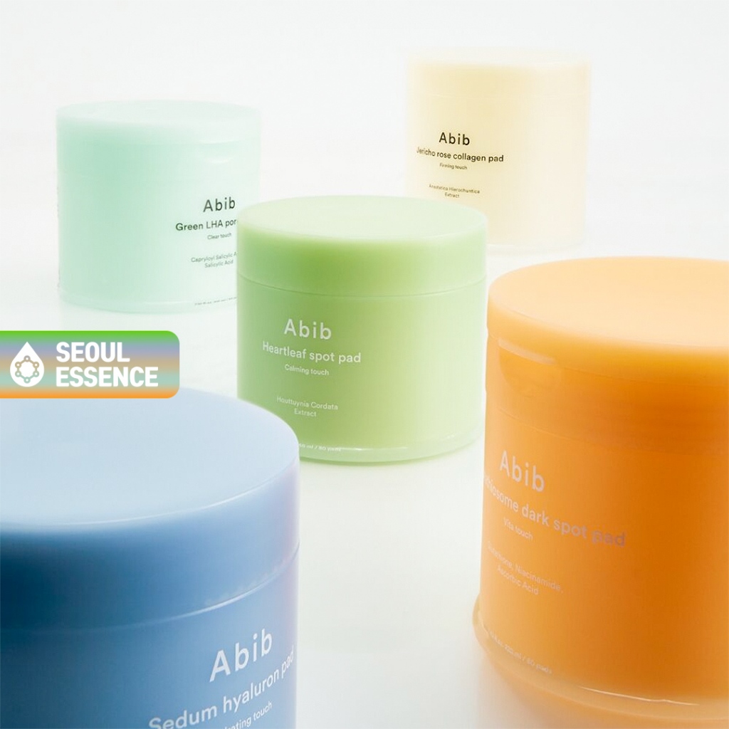 ABIB Heartleaf Spot/Sedum Hyaluron/Jericho Rose Collagen/Green LHA Pore/Glutationa Dark Pad-Party