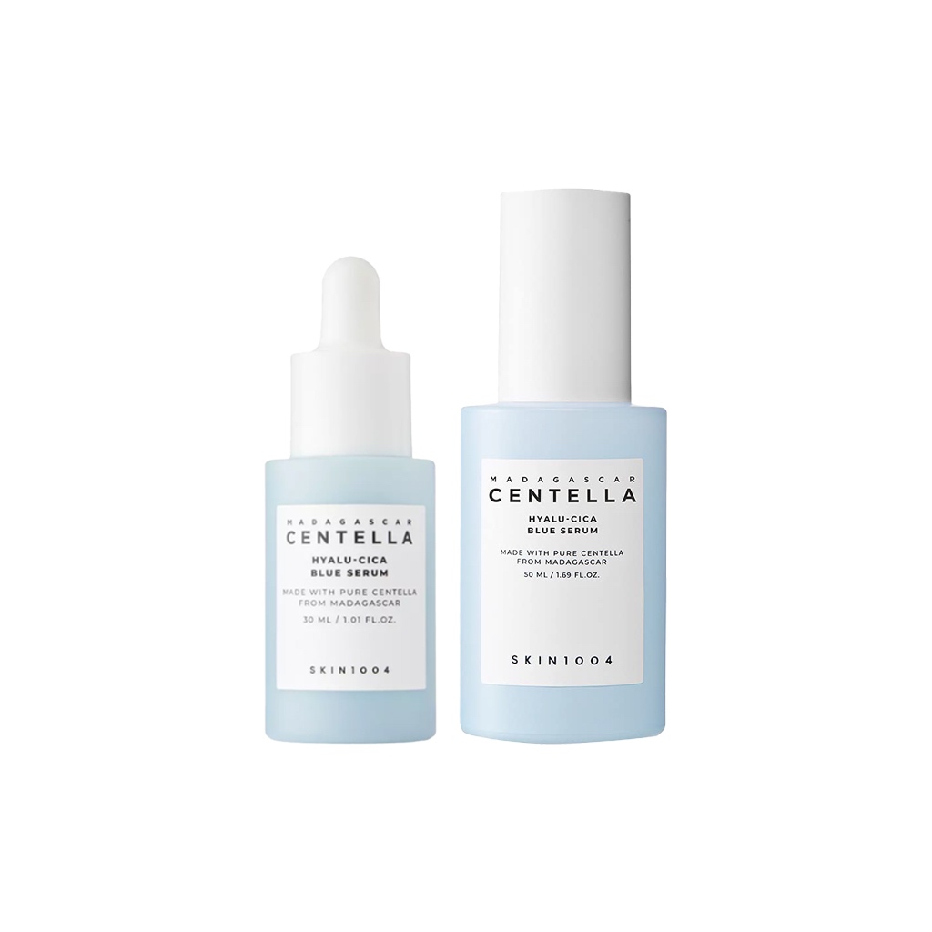 skin1004 madagascar hyalu cica blue serum 30ml, 50ml