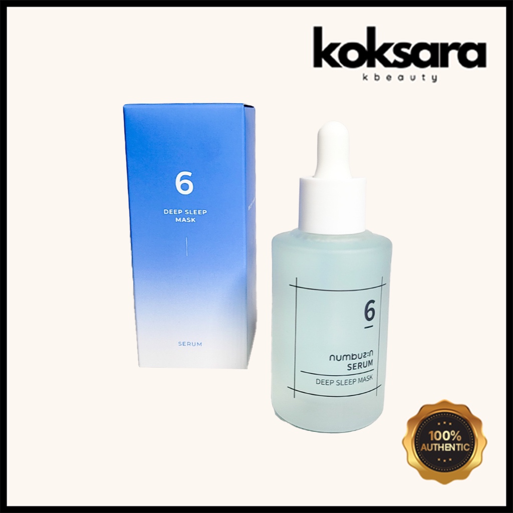 numbuzin no.6 deep sleep mask serum 50ml