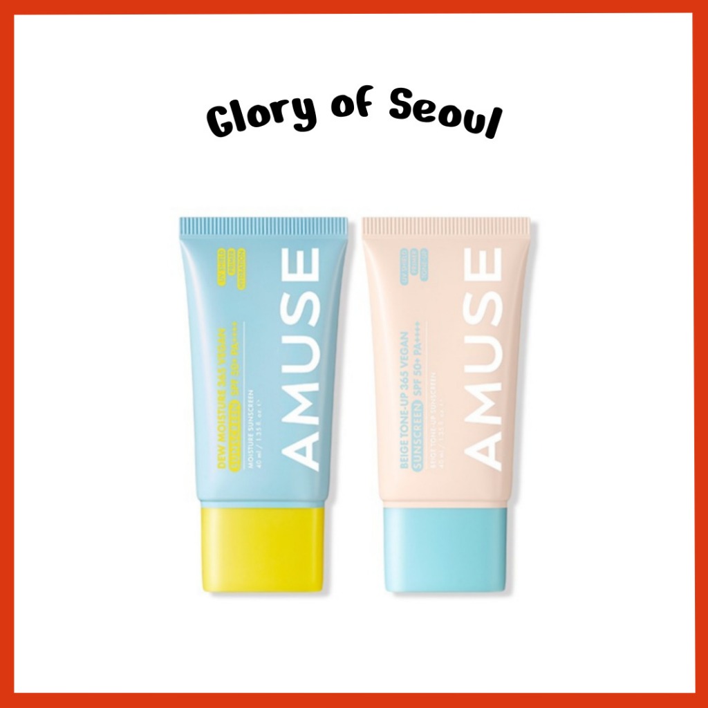AMUSE 365 Protetor Solar Vegan  (Tipo 2) Umidade De Orvalho/Tom Bege | , Fps 50 + PA +, 40ml em Oferta na Shopee