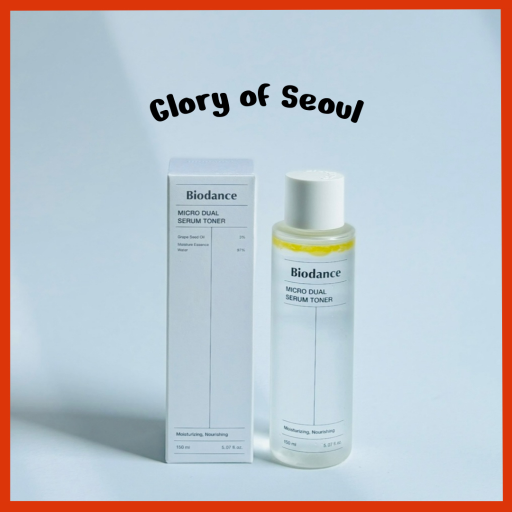 [Biodance] Micro Dual Sore Toner, |Equilíbrio de óleo-água, hidratação, nutrição, equilíbrio da pele, 150ml