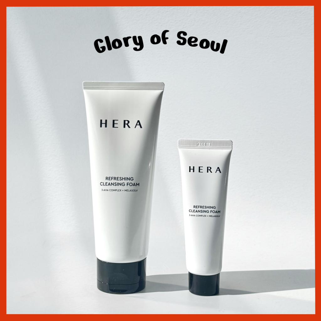 HERA Espuma De Limpeza Refrescante, 50g / 160g em Oferta na Shopee