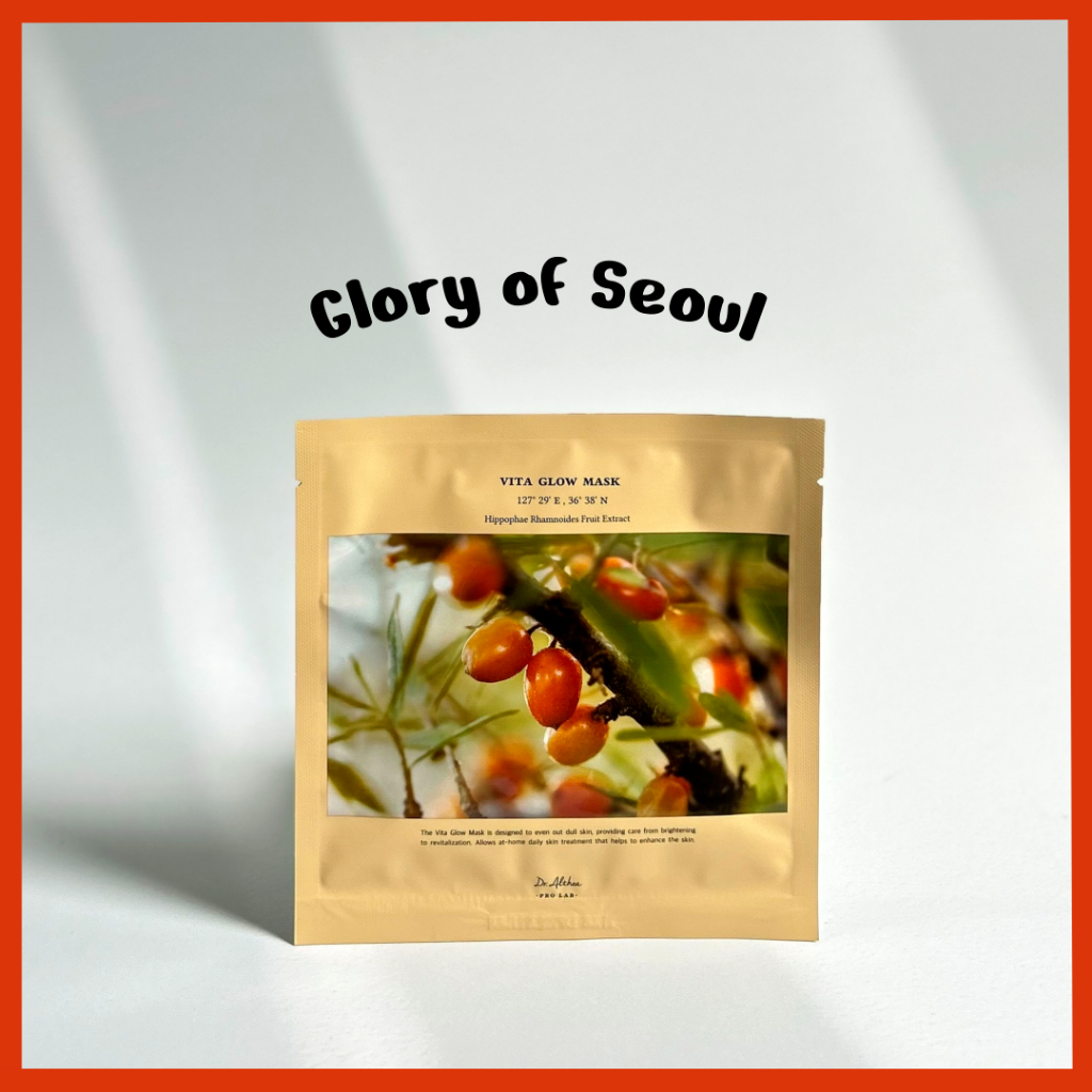 DR.ALTHEA Vita Máscara Glow 1EA em Oferta na Shopee