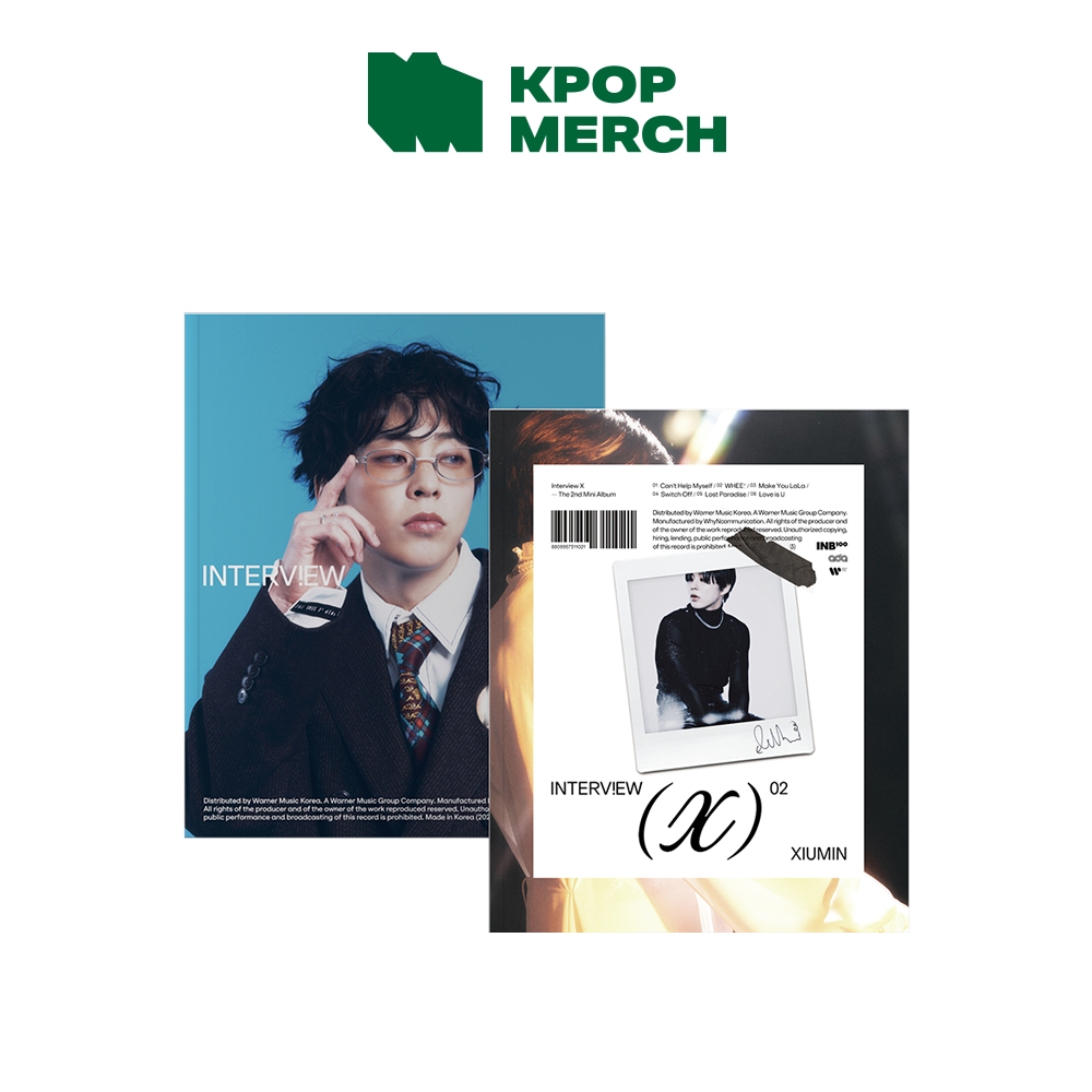 XIUMIN - 2nd Mini Album [ Interview X ]_Photobook ver