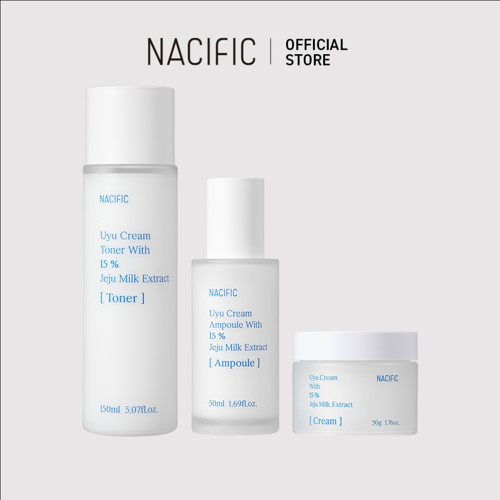 [NACIFIC] Uyu Cream Moisturizing Set - Beauty