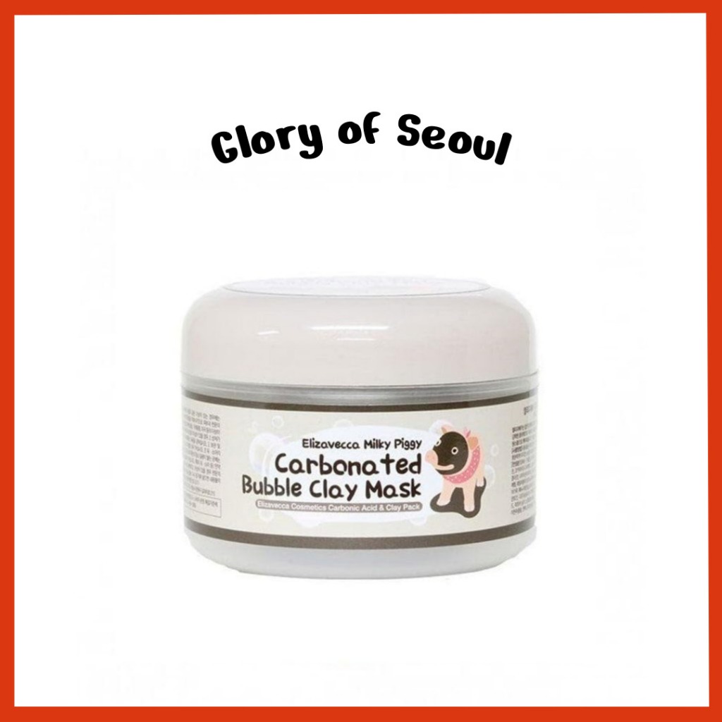 Elizavecca Piggy Milky Piggy Máscara de argila de bolha,, 100g em Oferta na Shopee