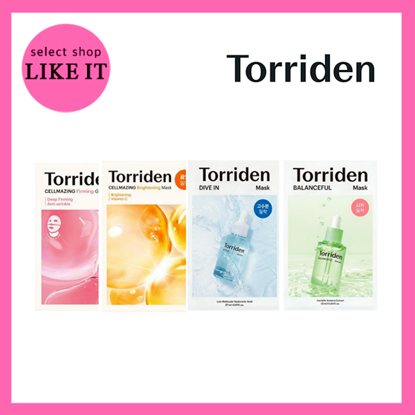 [Torriden] Torriden Mask Sheet (4 types) / Shipping from Korea