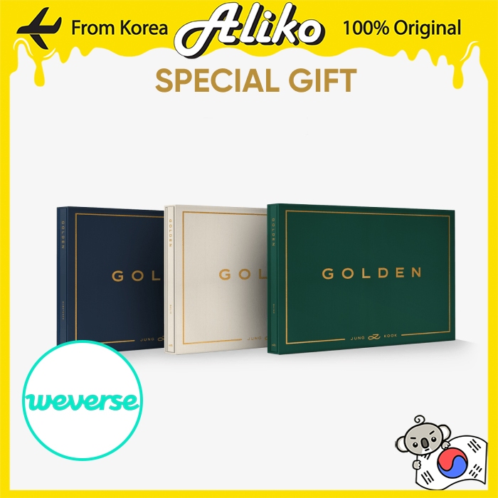 [BTS] JungKook (JK) Solo Album - GOLDEN (Photobook)