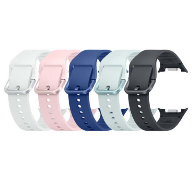 Pulseira Esportiva Samsung Para Galaxy watch 8/8 De Silicone Clássica (S/M ,/L) 