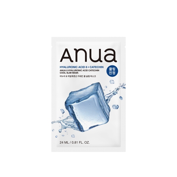 Anua 8 Hyaluronic Acid Catechin Cool Slim Mask