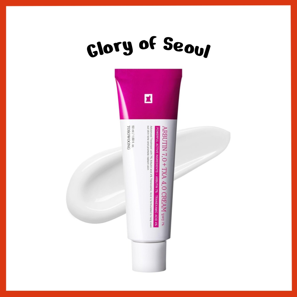 TOSOWOONG Arbutin7.0 + TXA 4.0 Creme , 5.0 Clareador 50ml em Oferta na Shopee