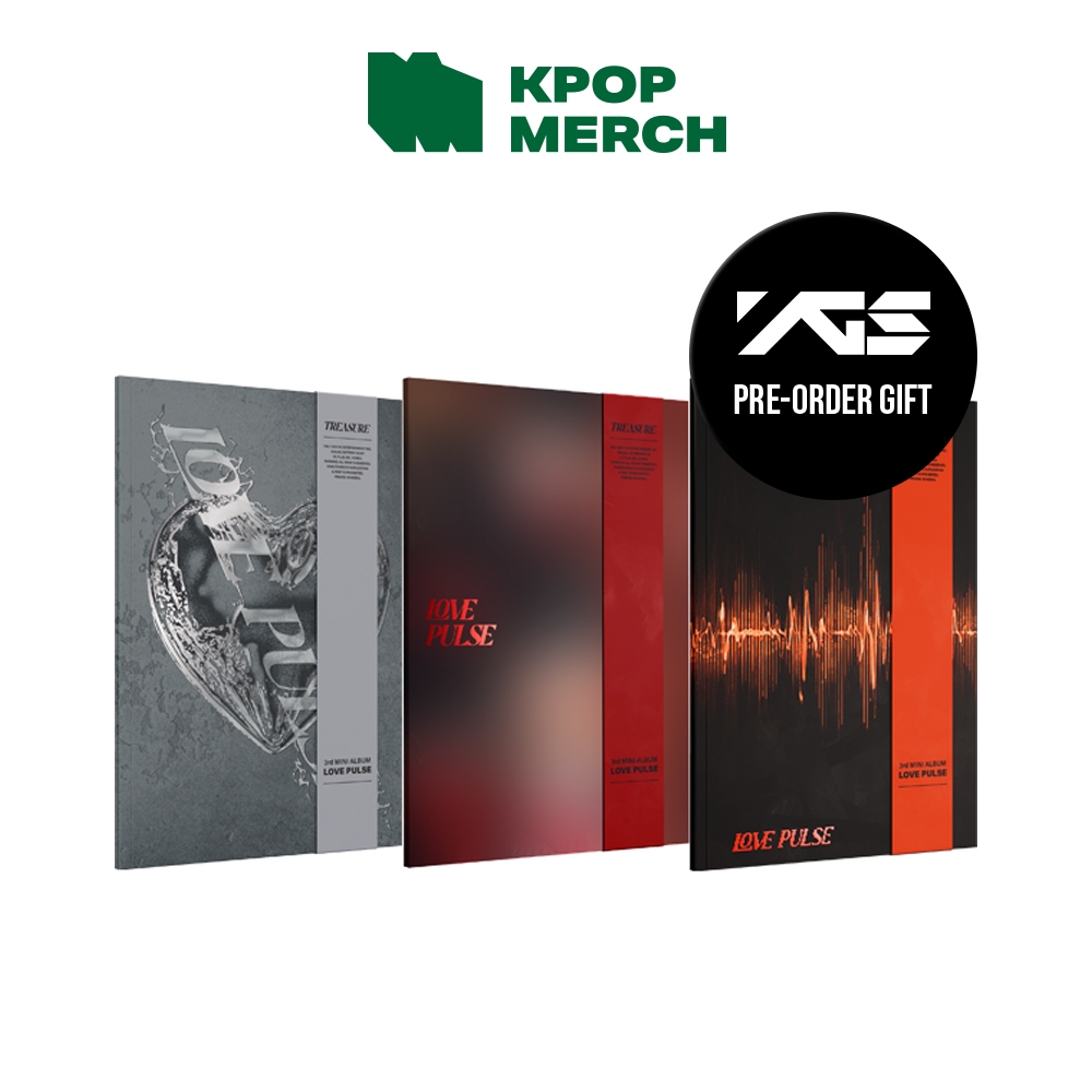 (YG Select POB) TREASURE - 3rd Mini Album [ Love Pulse ]_Photobook ver