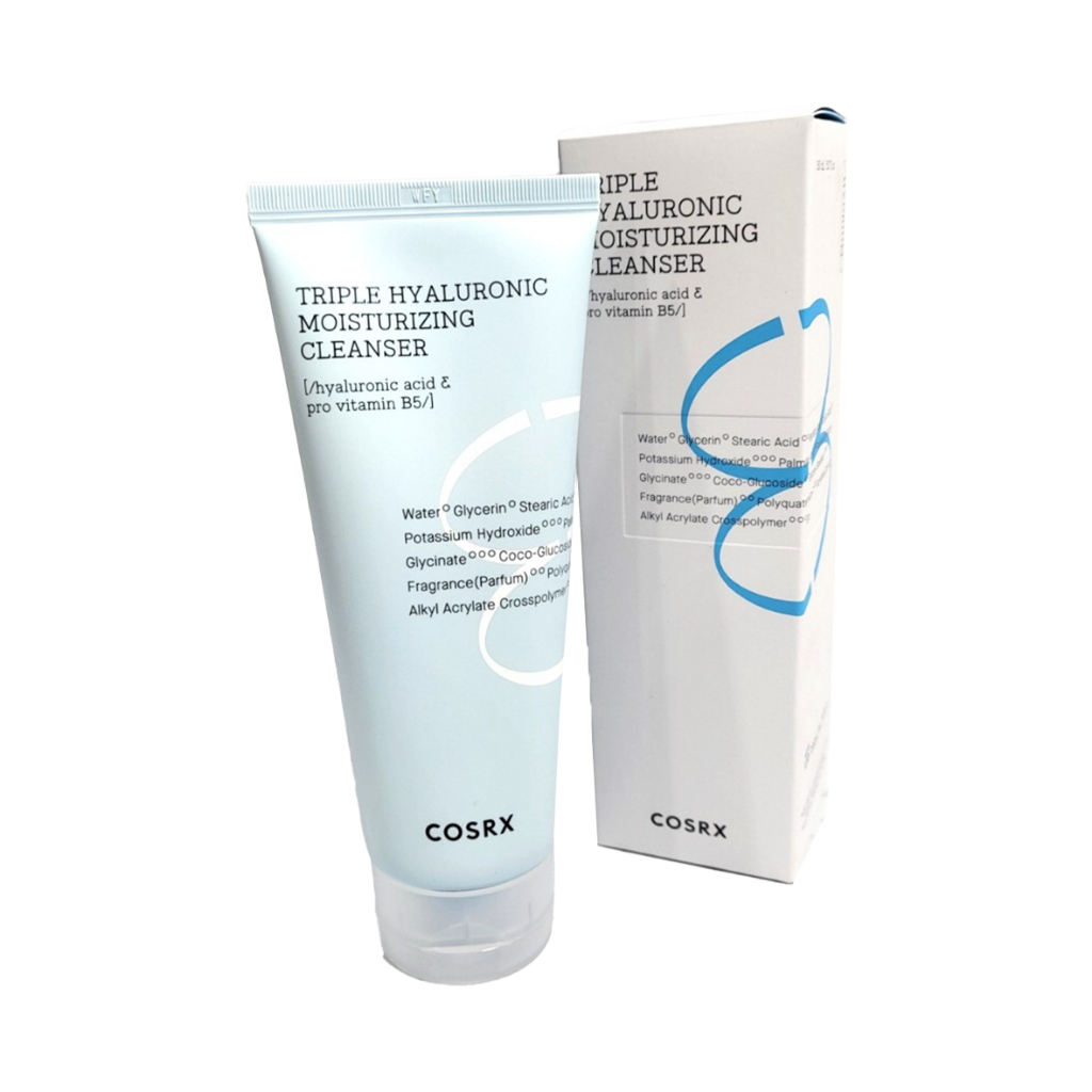 cosrx hydrium triple hyaluronic moisturizing cleanser 150ml em Oferta na Shopee