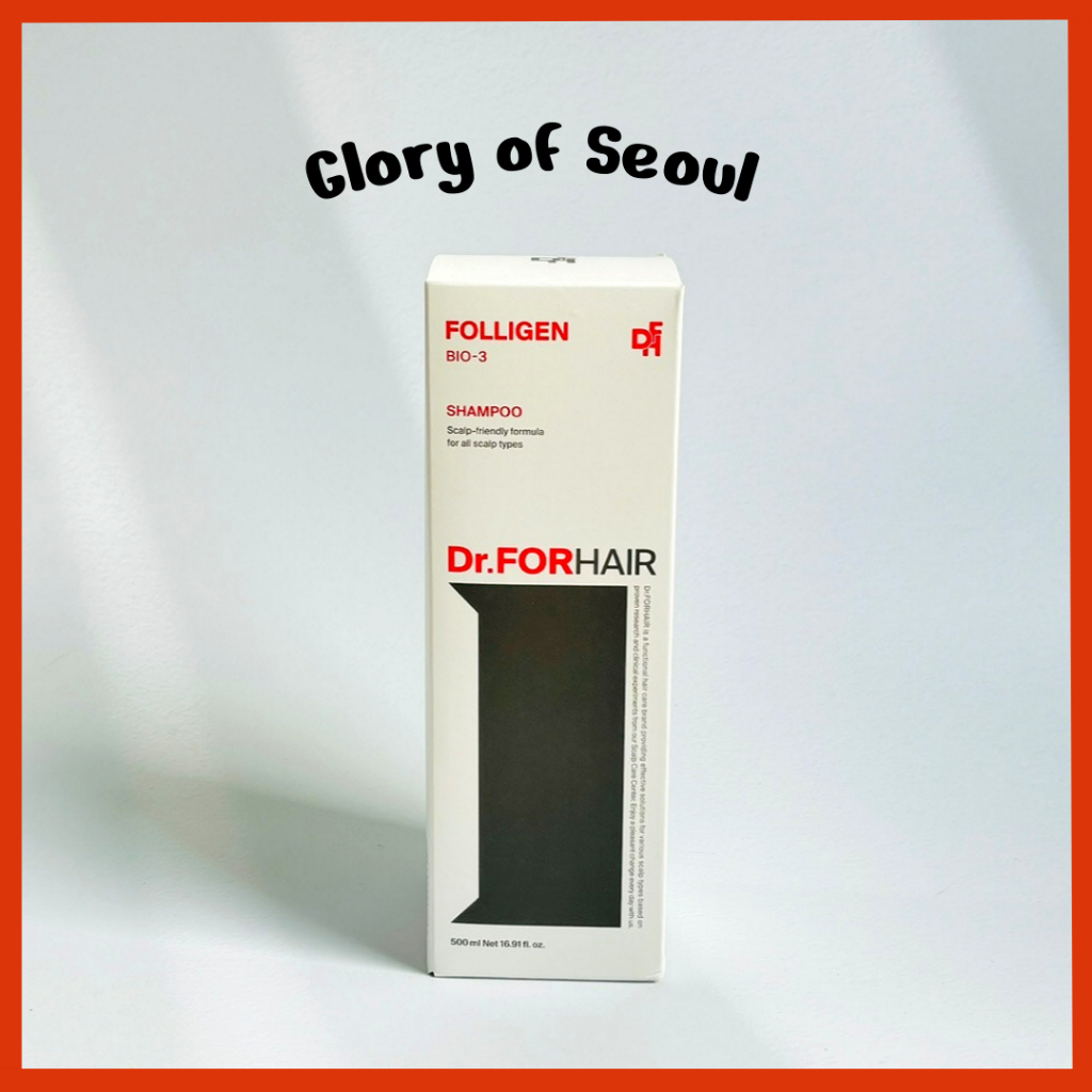 DR.FORHAIR Bio - 3 Folligen Shampoo 500ml em Oferta na Shopee