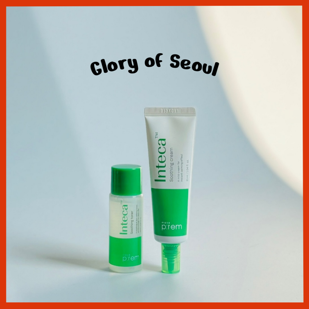 [MINI] MAKE PREM creme calmante Inteca, 31ml, toner 20ml, 10ml em Oferta na Shopee