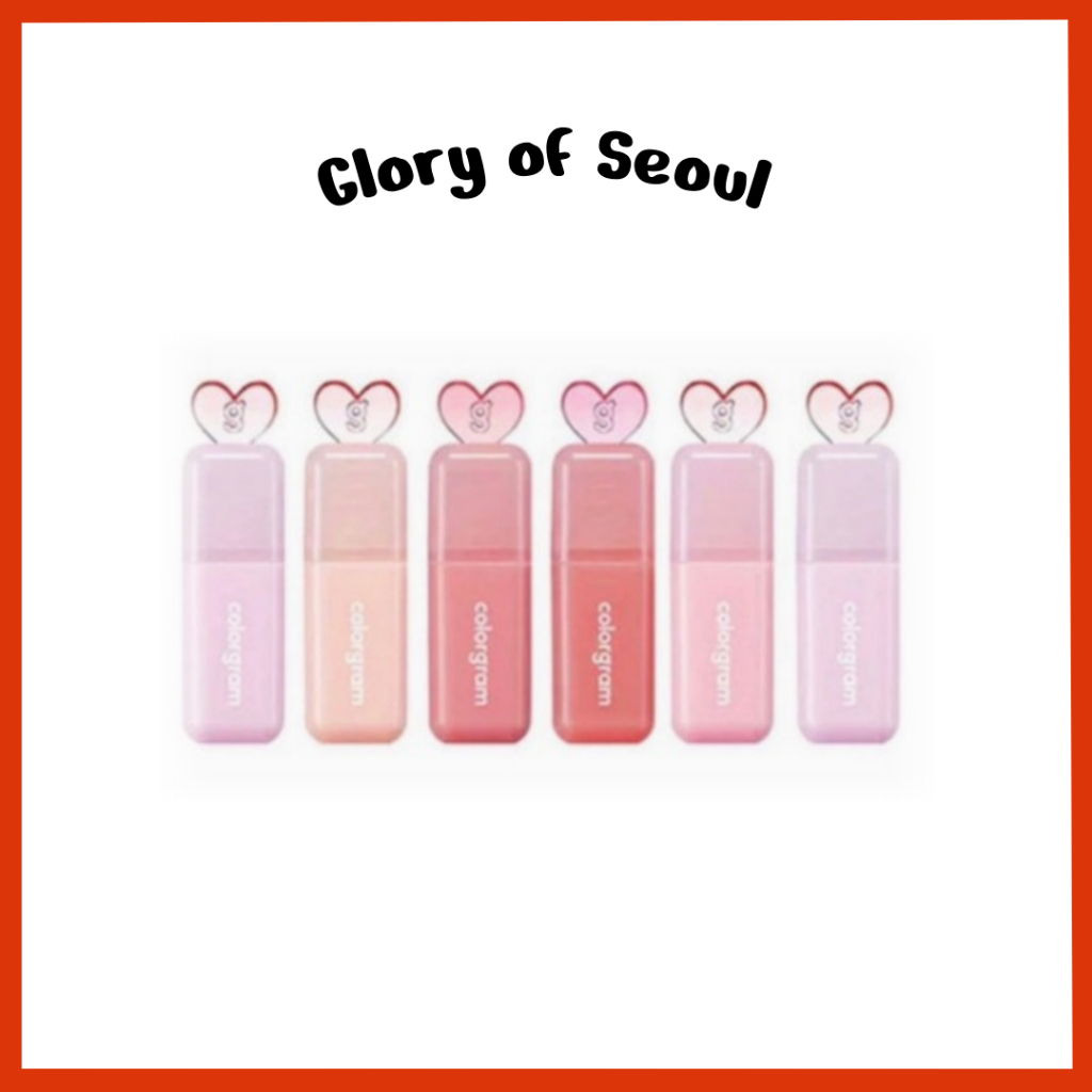 ColorGram Juicy Drop Tint 8 Cores, 4g em Oferta na Shopee