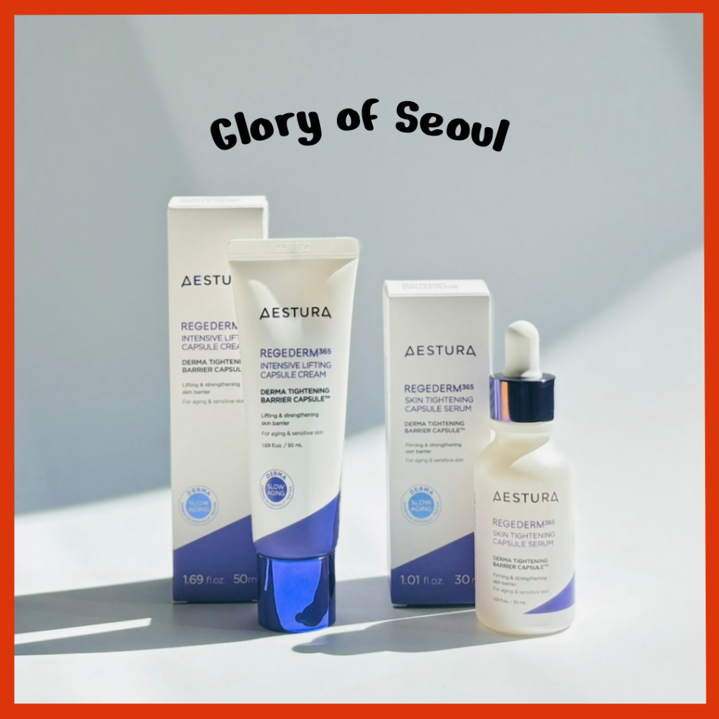 [AESTURA] Creme de cápsula de elevação intensiva Regederm 365, /Regederm 365 Cápsula de aperto de pele soro 30ml, 50ml em Oferta na Shopee