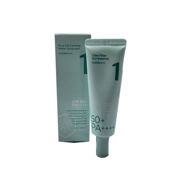 numbuzin no.1 pure-full calming water sun cream spf50+ pa++++ 50ml - Beauty