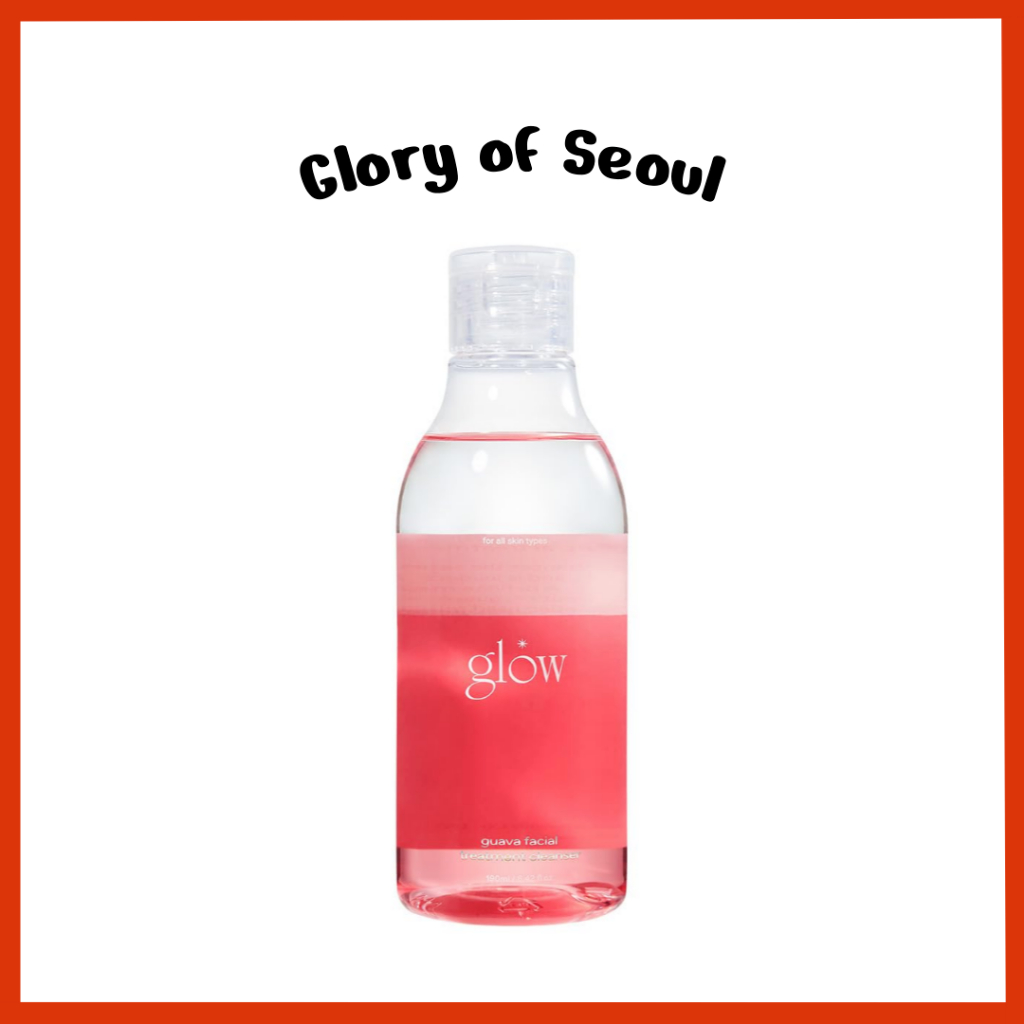 GLOW Cleanser de tratamento facial de goiaba, 180g