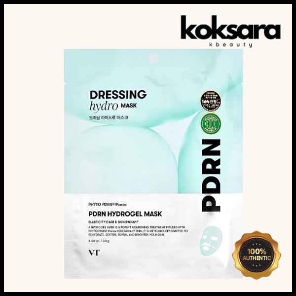 vt cosmetics pdrn hydrogel mask 33g 1ea