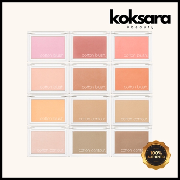 Missha Blush Algodão 8 Cores/Contorno 5 4g