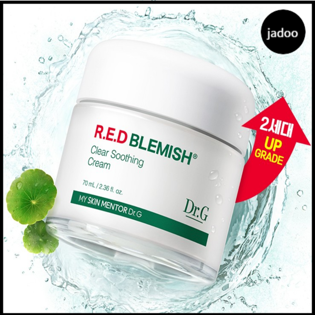 Dr.G Creme Calmante Transparente Red Blemish 70ml em Oferta na Shopee