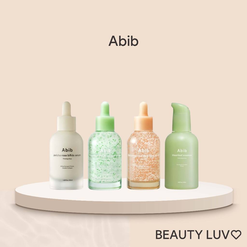 [Abib] Coleção Sérum (Soro Glutationa 50ml , Essência Heartleaf Jericho Rose Serum TECA Capsule)