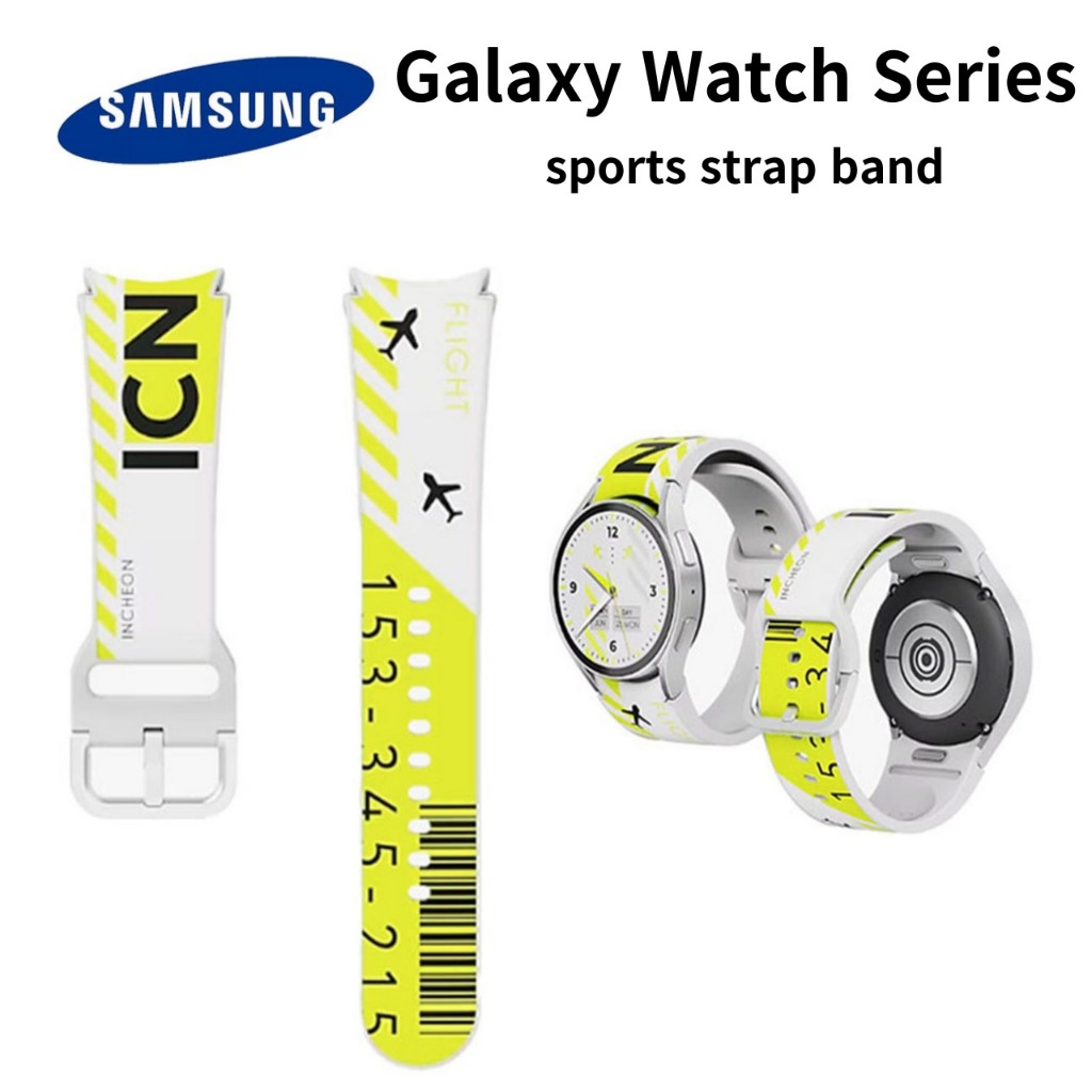 Galaxy Watch Série 6 Bem-Vindo À Incheon Samsung Strap
