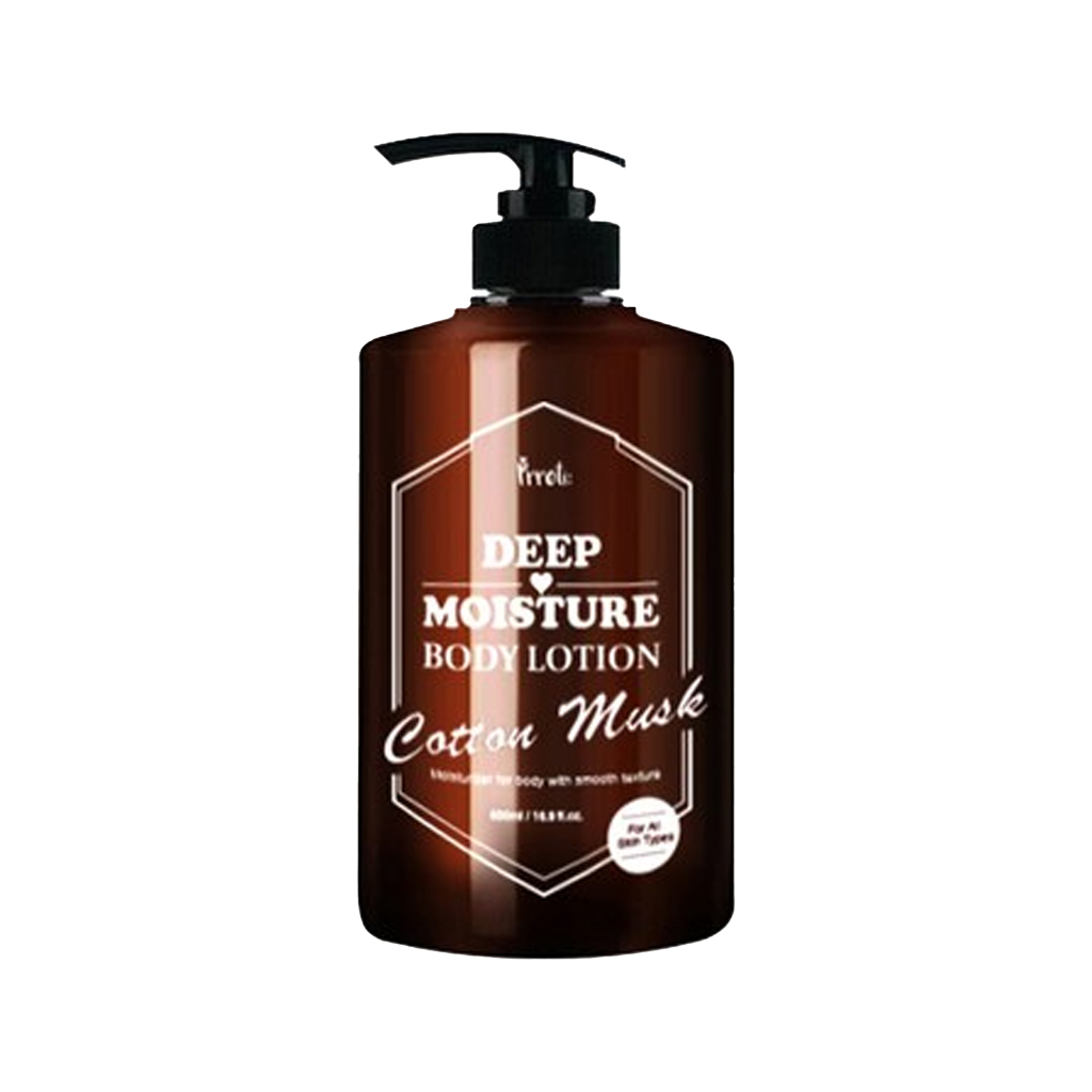Prreti: Deep Moisture Body Lotion 500ml Cotton Musk em Oferta na Shopee