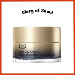 DR.G Máscara de creme de booster de caracol preto, 50ml