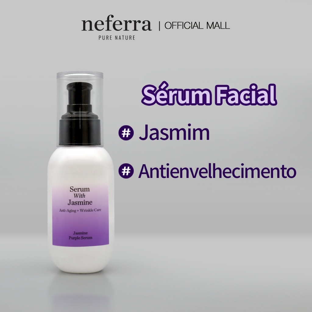 Odorata/Neferra Rugas Care + Soro Roxo Jasmim Antienvelhecimento 100ml