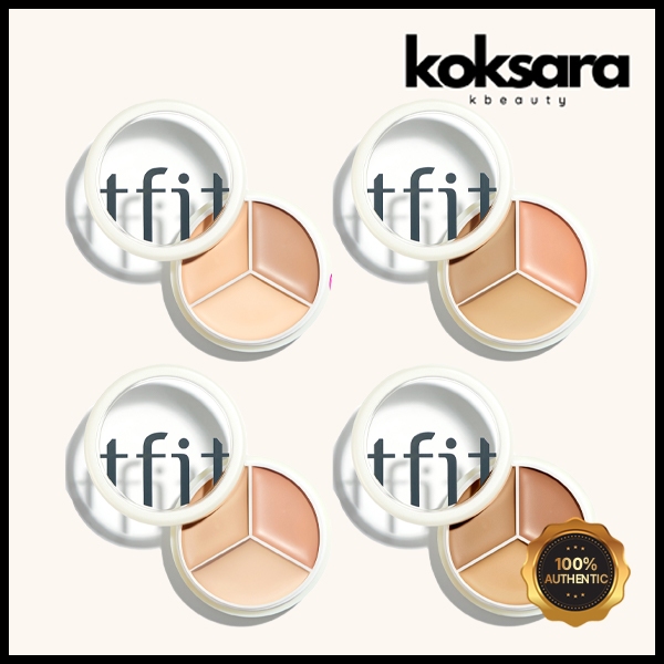 Tfit Cover Up Pro Concealer 15g 4types em Oferta na Shopee