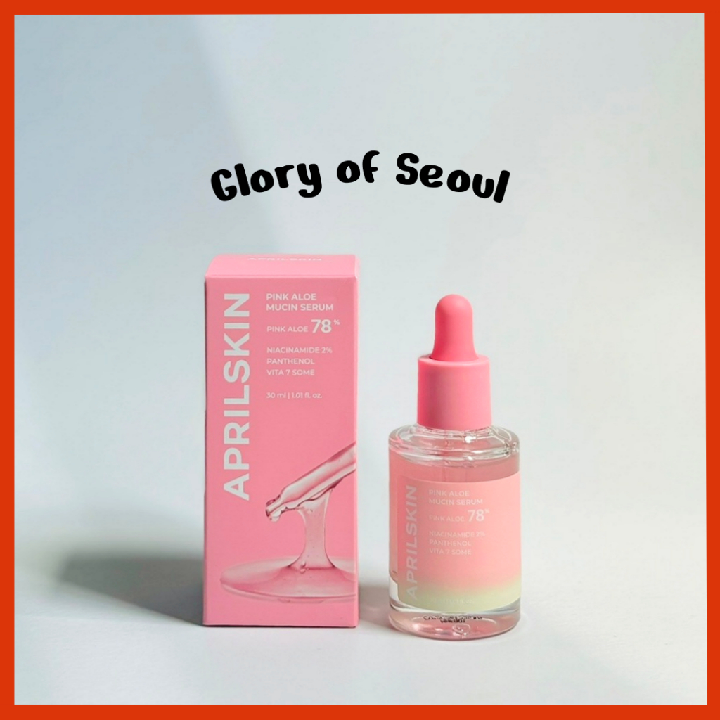APRILSKIN soro de aloe mucin rosa, 30ml em Oferta na Shopee