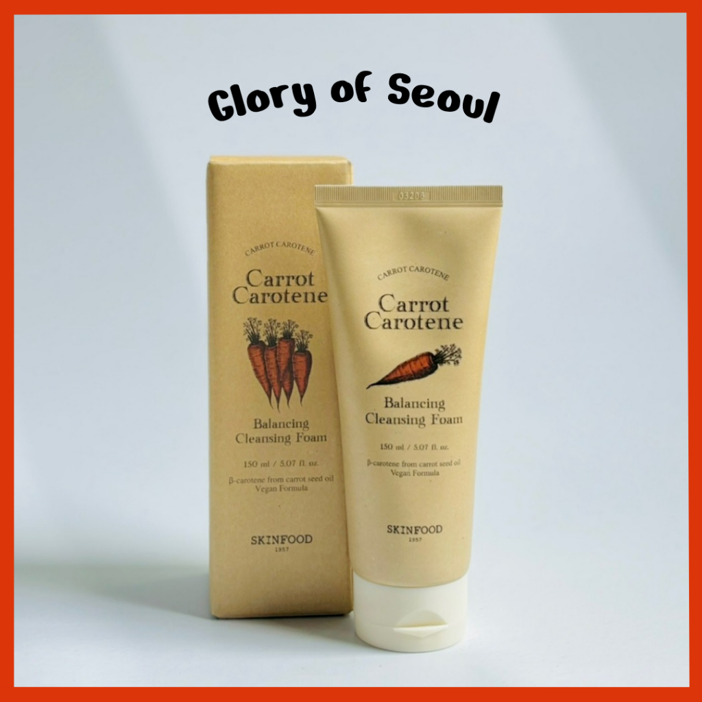 SKINFOOD Limpeza de espuma de cenoura, 150ml em Oferta na Shopee