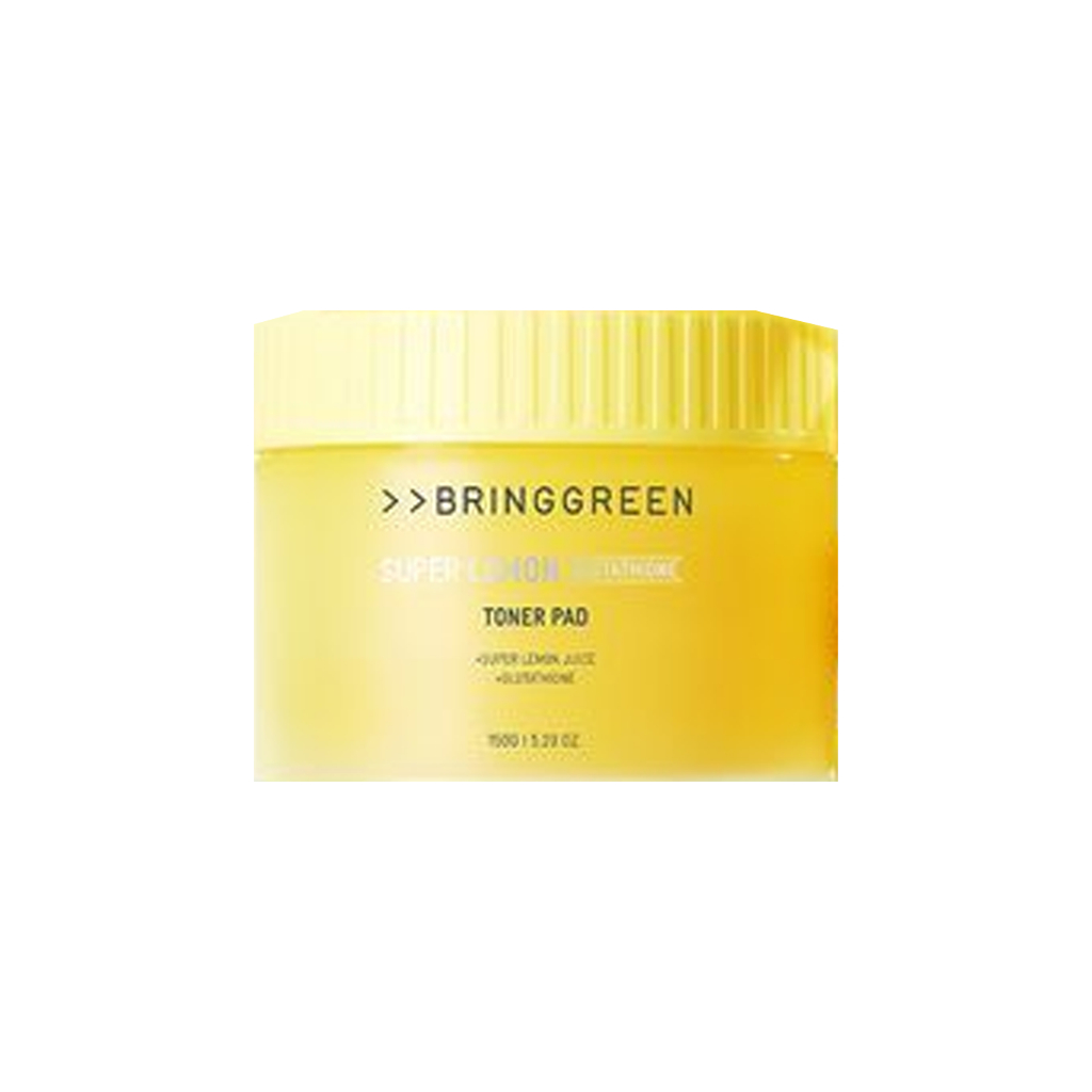 Bring Green Super Lemon Glutathione Toner Pad 150g 90pads