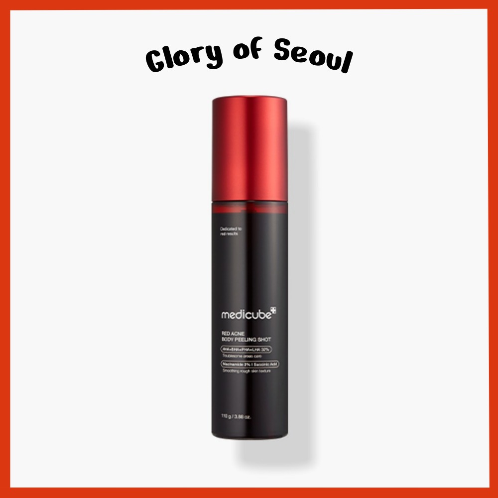 [Novo] MEDICUBE Red Acne Body Peeling Shot 110g em Oferta na Shopee