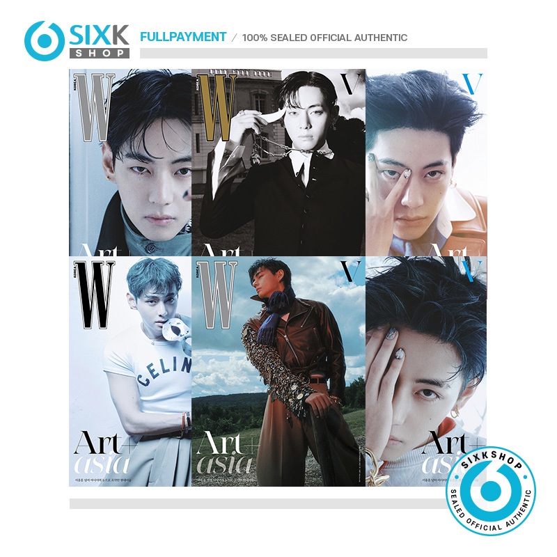 W KOREA V (BTS) Cover [ SEP 2025 ] - 40 Pages of Pictorials em Oferta na Shopee