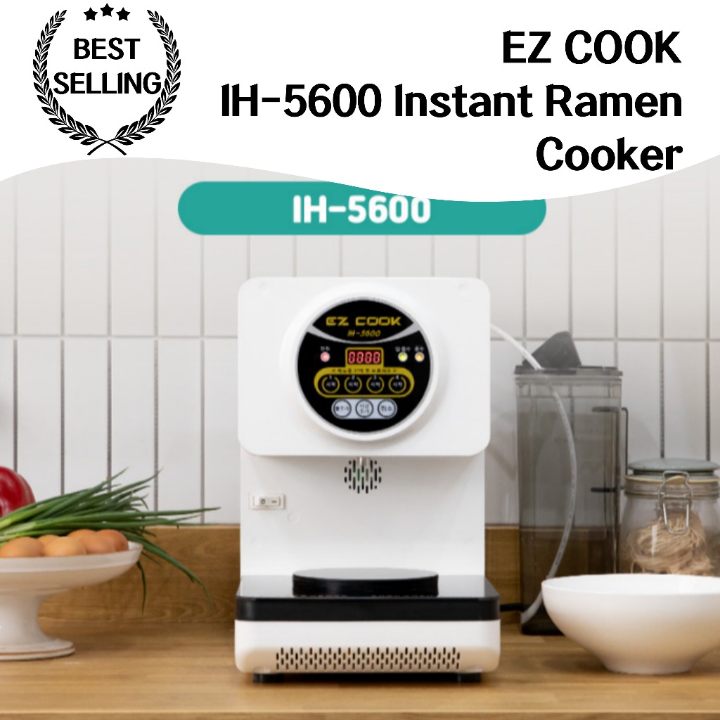 EZ COOK Ramen Cooker IH5600 Máquina Automática De Ferver Loja De Conveniência De Venda Instantânea Bubble Han River (Tip