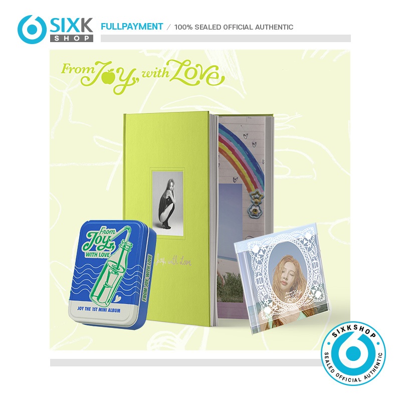 JOY ( RED VELVET ) 1st Mini Album [From JOY, with Love] em Oferta na Shopee
