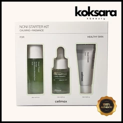 Celimax The Real Noni Starter Kit(Balancing Toner 30ml,Energy Ampule 10ml,Energy Repair Cream 10ml)
