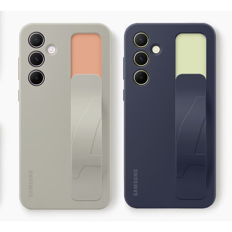 Capa Protetora Silicone com Cinta Samsung Galaxy A55 5G
