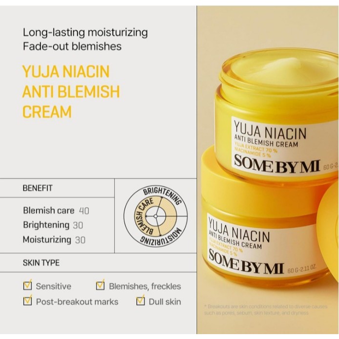 SOME BY MI Yuja Niacin Crème, 60ml
