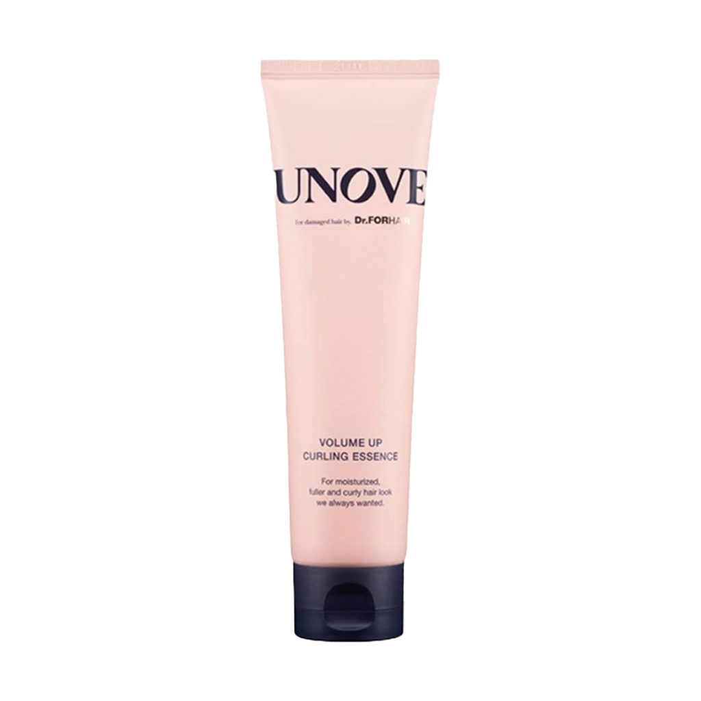 unove volume up curling essence 147ml em Oferta na Shopee