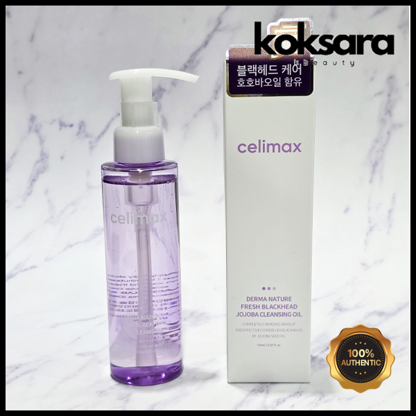 celimax derma nature fresh blackhead jojoba cleaning oil 150ml - Beauty