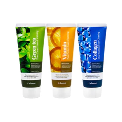eshumi foam cleansing 100ml 3types (green tea, collagen, vitamin)