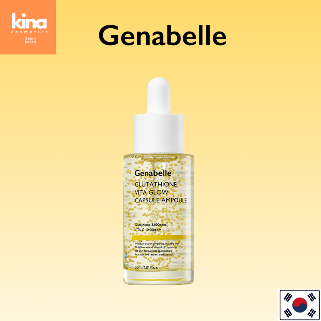 Genabelle Glutationa Vita Glow Capsule Ampola 30ml Soro Para Cuidados Com A Pele