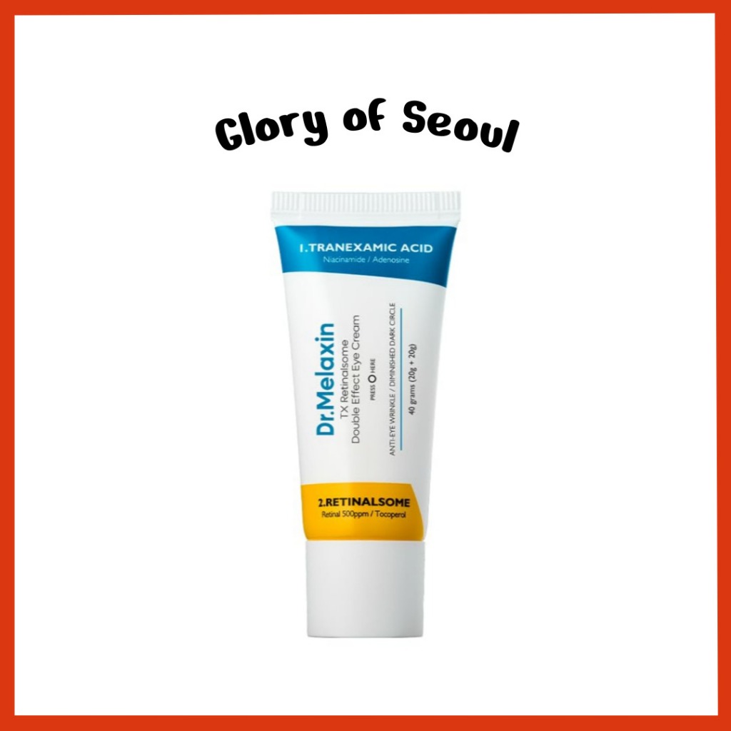 DR.MELAXIN TX Creme De Olhos Retinalsome ,  | Com Niacinamida De Adenosina Para Linhas Finas , Rugas E Manchas Escura, 40g