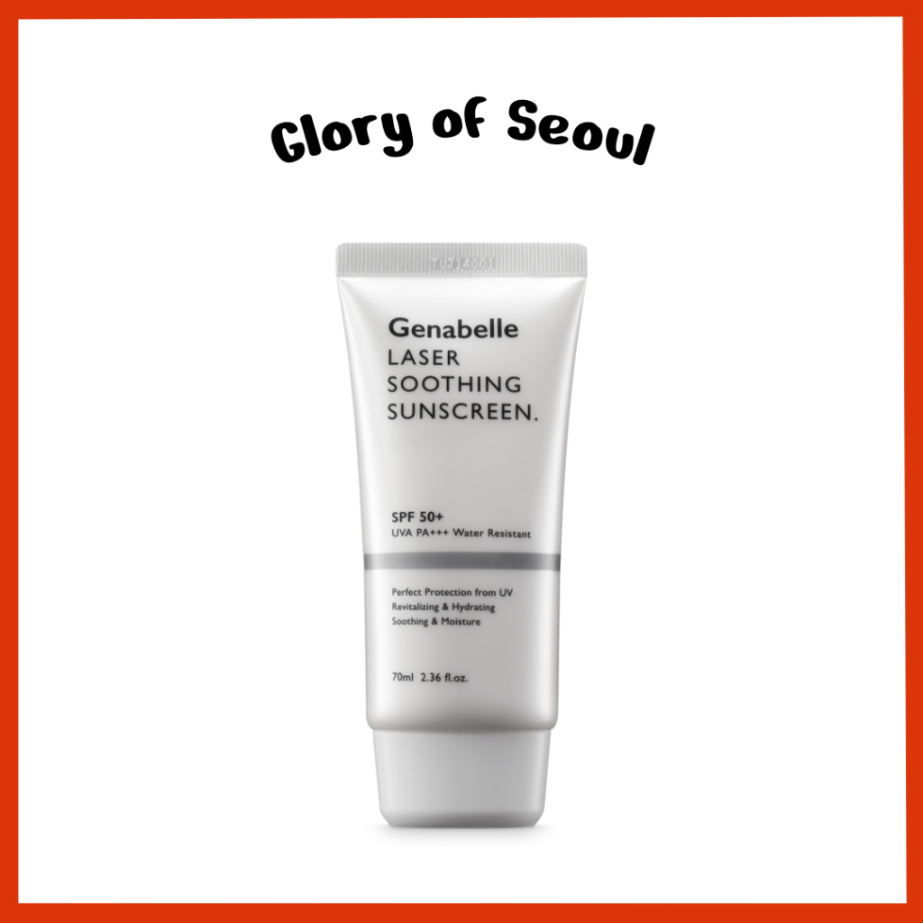Genabelle Laser Soothing Sunscreen SPF50+ PA+++ 70ml em Oferta na Shopee