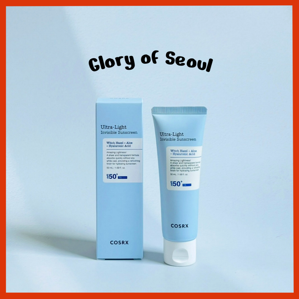 COSRX Protetor Solar Invisível Ultraleve 15ml , 50ml