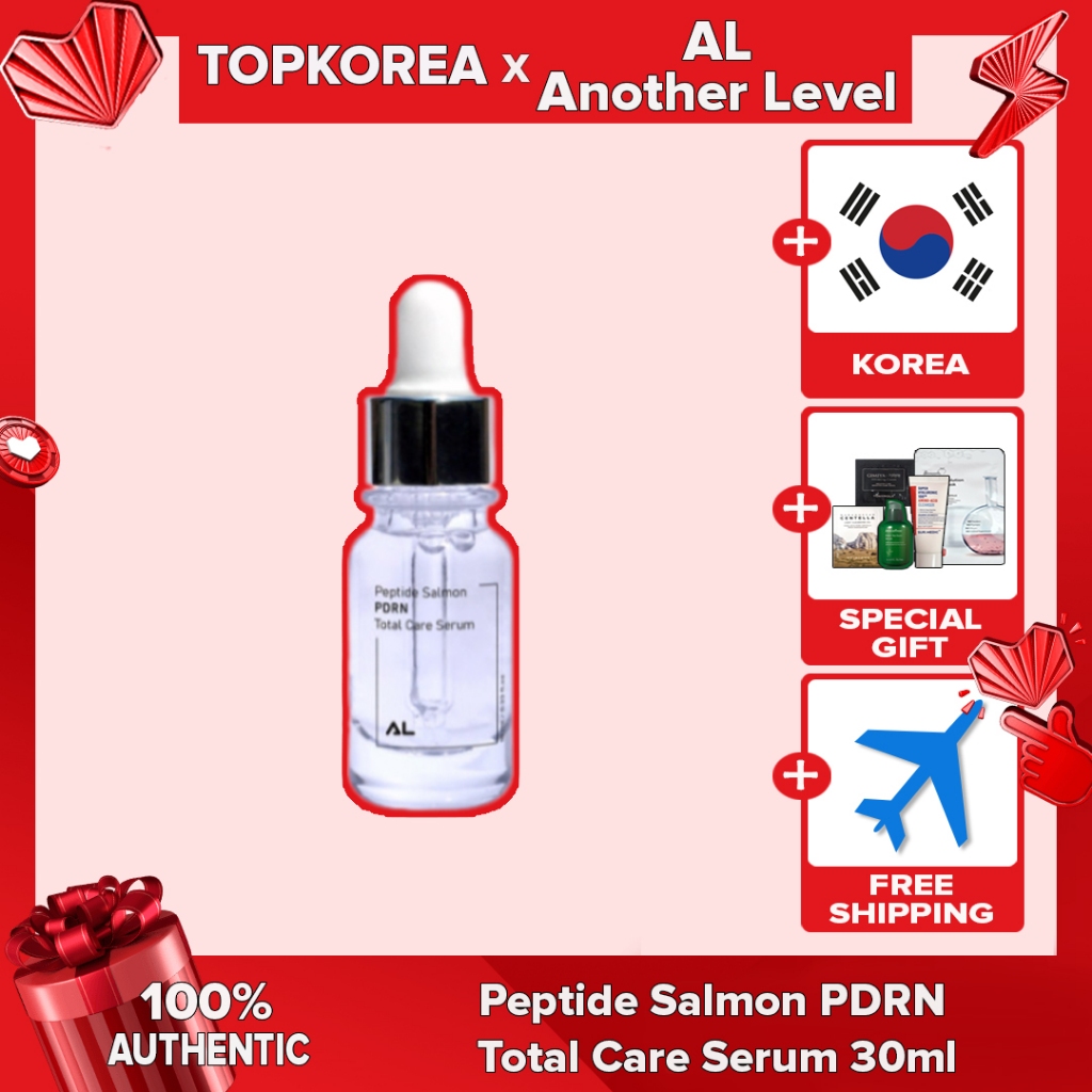 TOPKOREA ★ AL Outro Nível Peptídeo Salmão PDRN Soro De Cuidado Total 30ml Envio Da Coréia